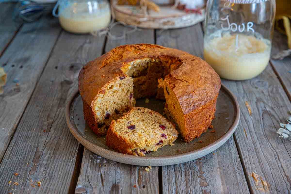 Gâteau Hermann ou Le Gâteau de l’amitié (Pâte fermentée)