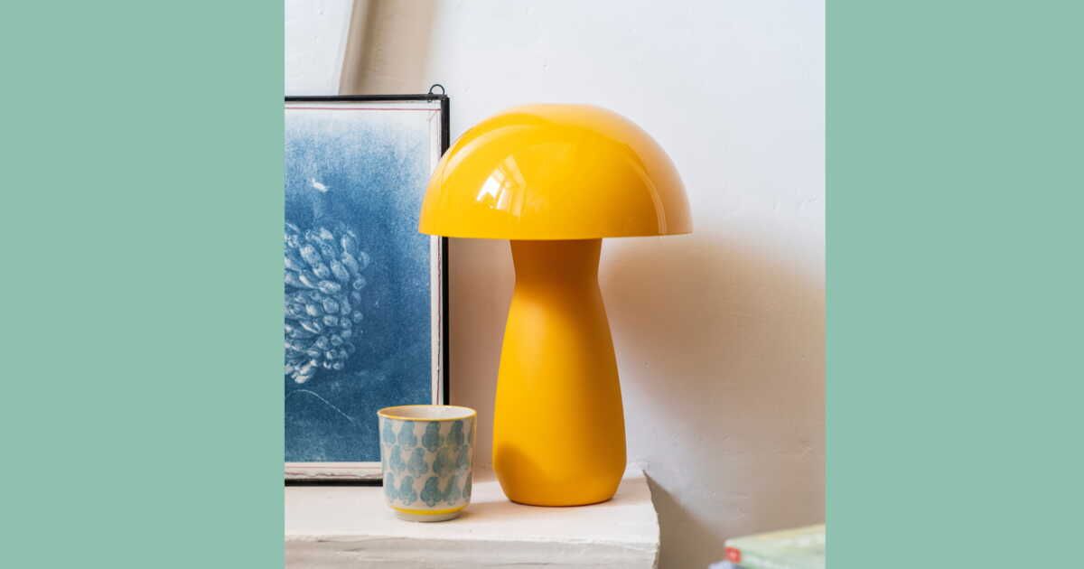 Créez votre lampe champignon colorée, le DIY tendance à ne pas manquer