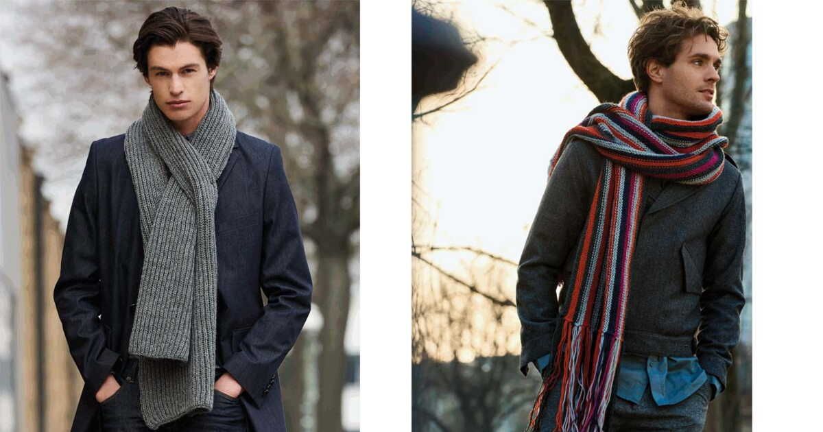Les écharpes pour homme : le must-have de l'hiver