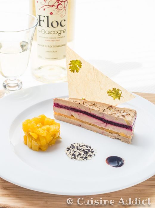 Une alliance gourmande : millefeuille de foie gras aux saveurs estivales