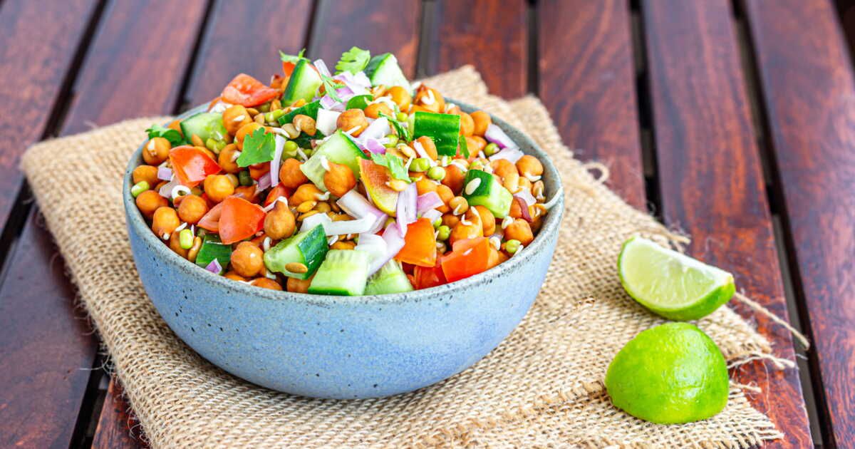 la salade aux pois chiches croustillants qui va révolutionner vos repas d'été