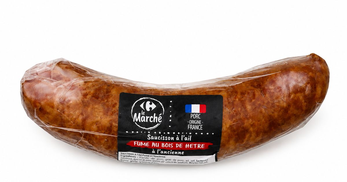 Alerte aux saucissons : un produit Carrefour contaminé à la listeria retiré des rayons