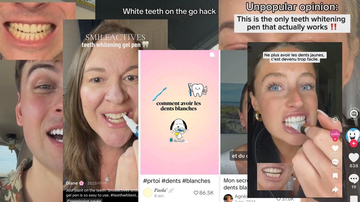 Les mythes du blanchiment dentaire sur TikTok : que pensent les experts ?