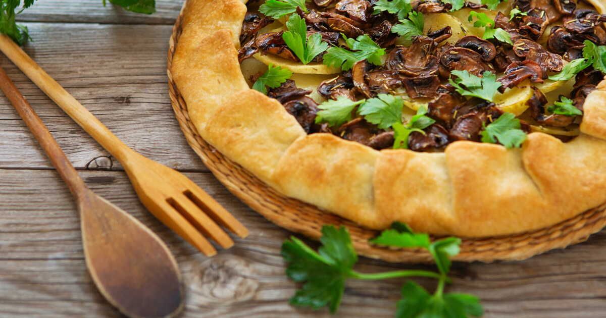 Recette rapide de tarte aux champignons et comté pour un automne savoureux
