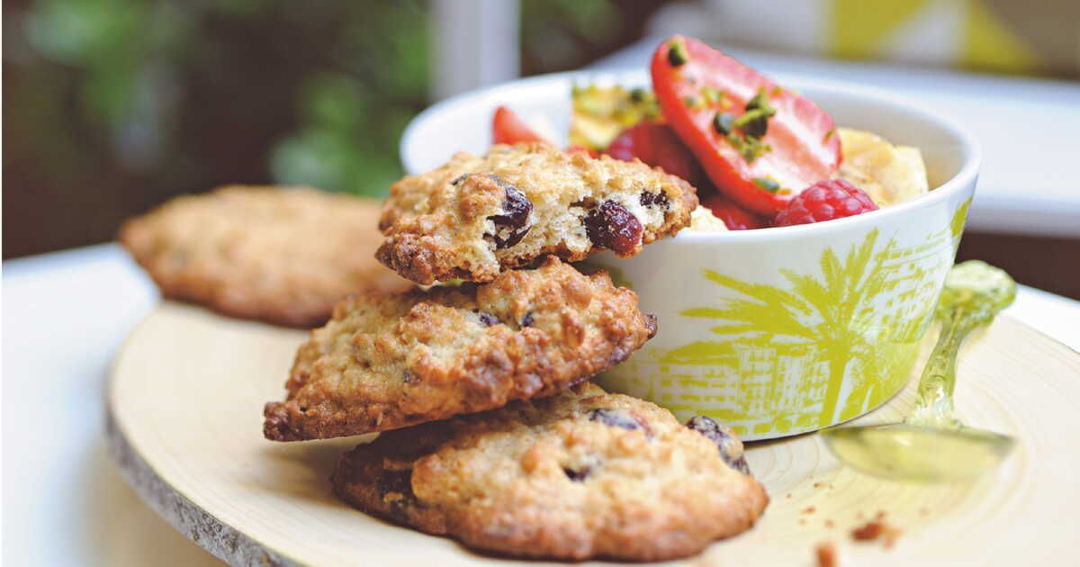 Rochers aux amandes et raisins secs