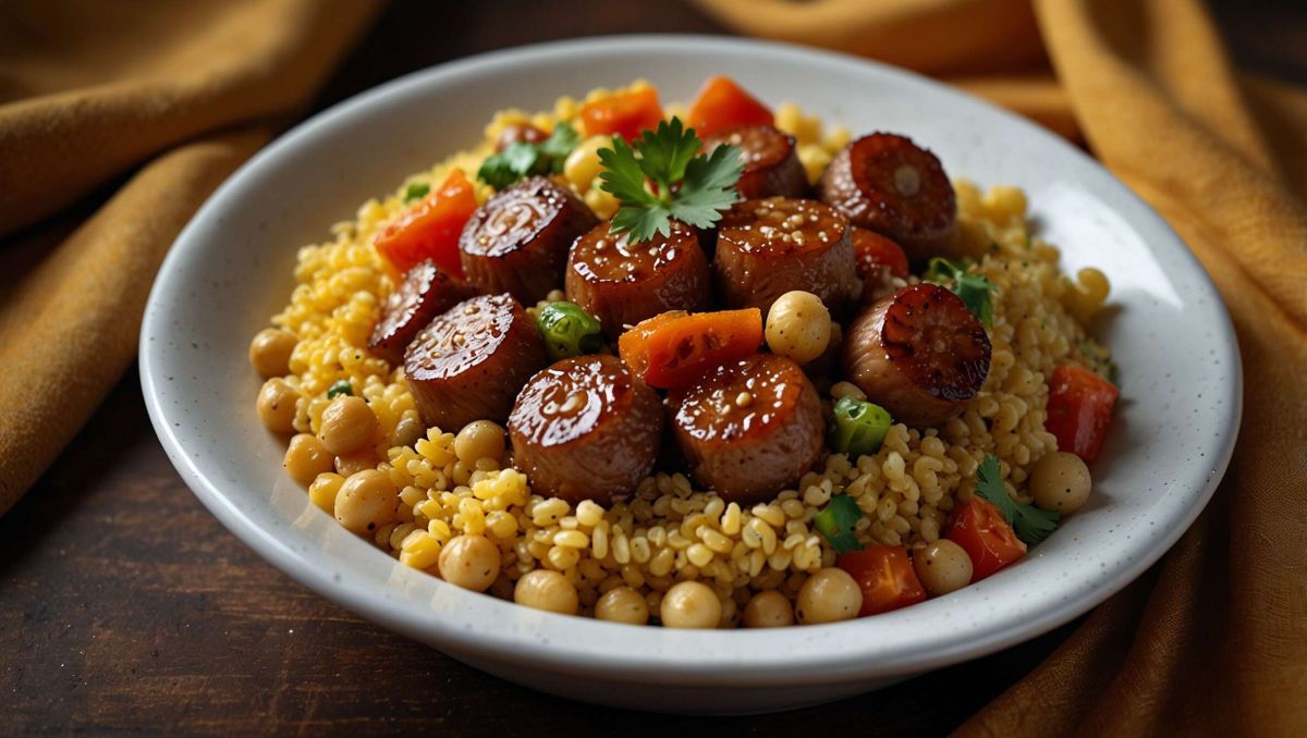 La magie du couscous royal algérien : un festin de saveurs