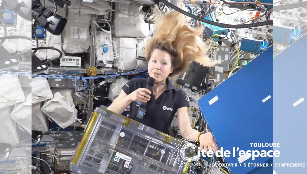 Sophie Adenot et l'expérimentation des plantes en apesanteur à bord de l'ISS