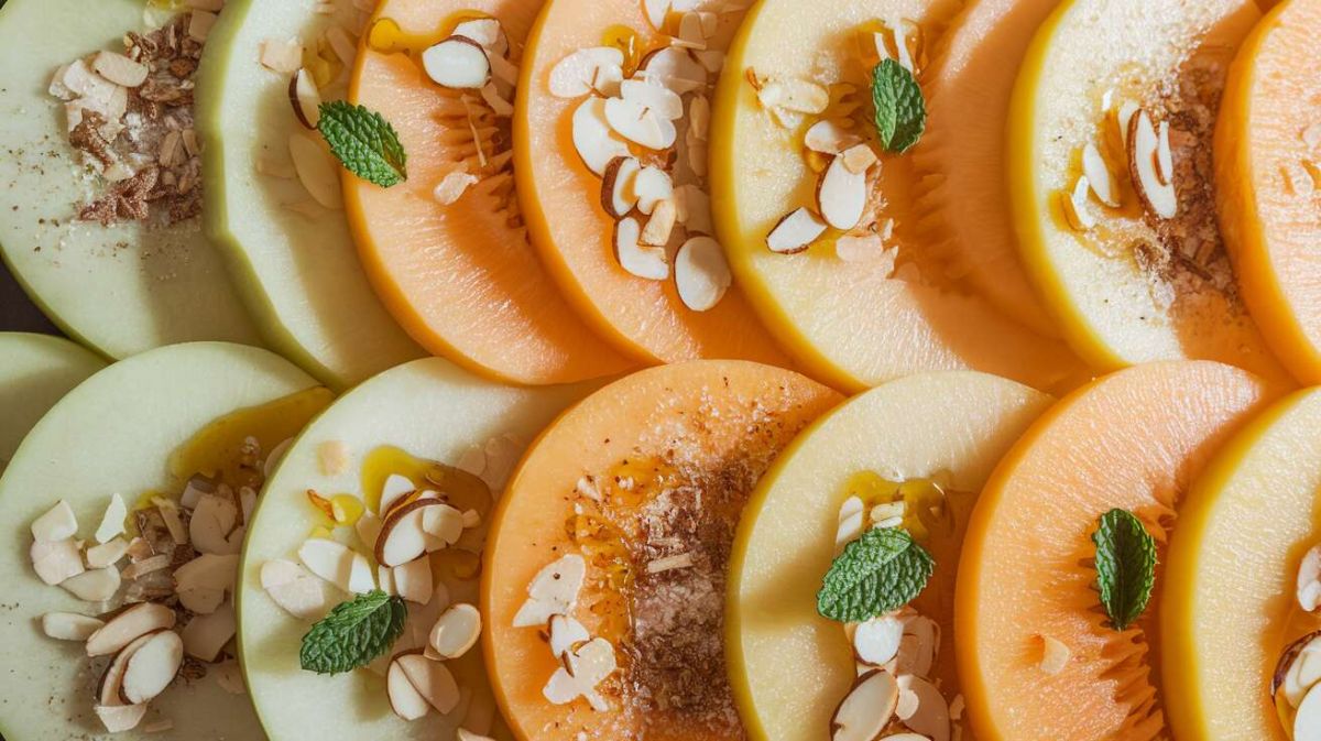 Le carpaccio de melon : un dessert estival facile et rafraîchissant