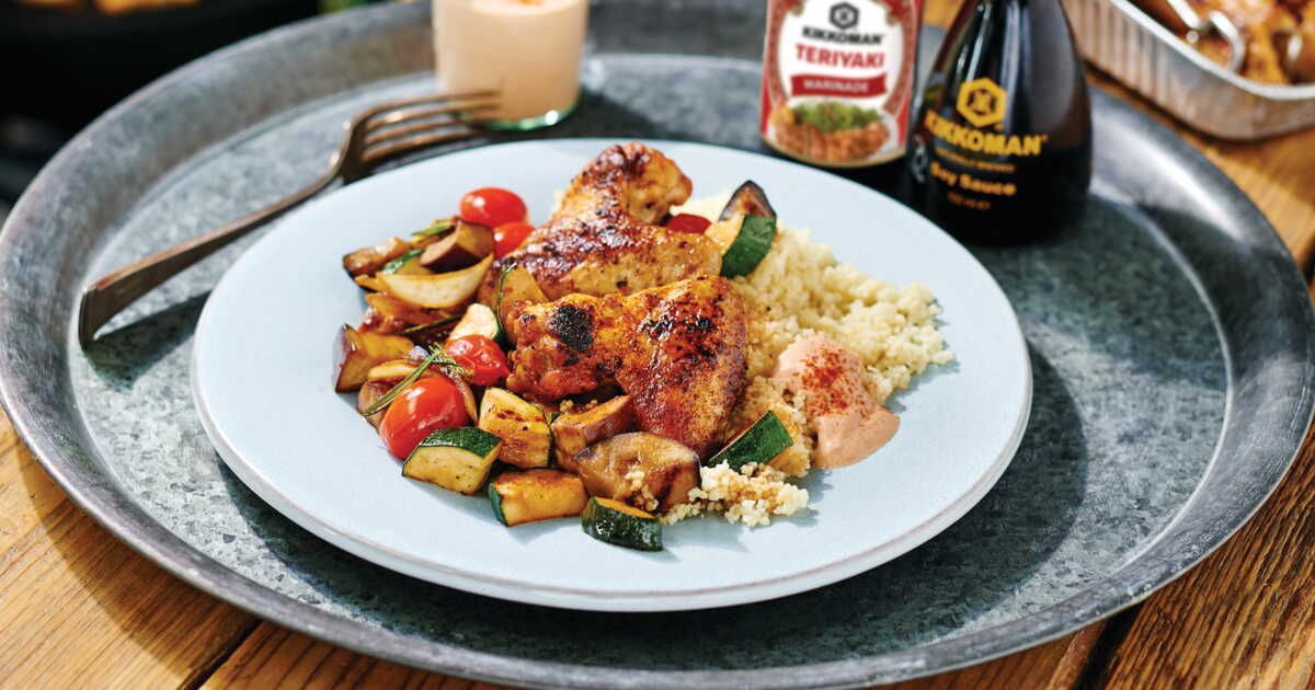 Un barbecue en famille : la recette d'ailes de poulet et couscous irrésistible