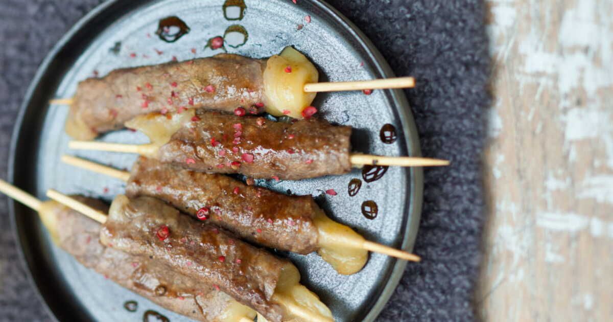 Découvrez une recette innovante : le yakitori au comté