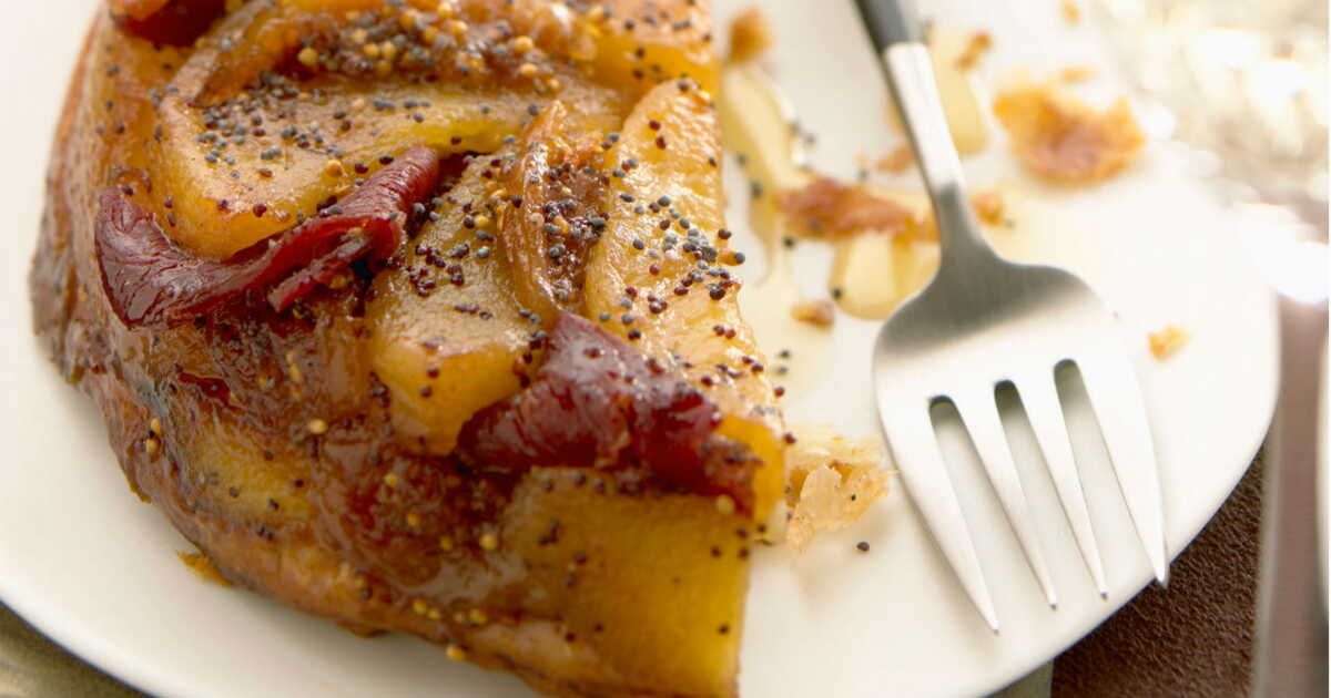 La délicieuse rencontre entre tatin aux pommes et magret de canard