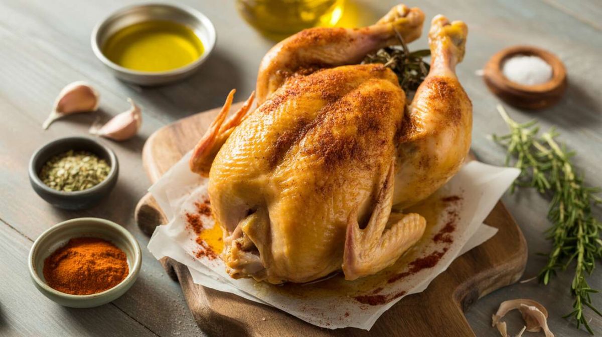 le secret d'un poulet rôti juteux sans four cet été