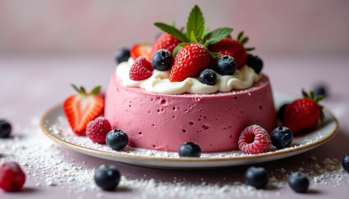Une mousse aux fruits rouges légère et irrésistible pour vos desserts