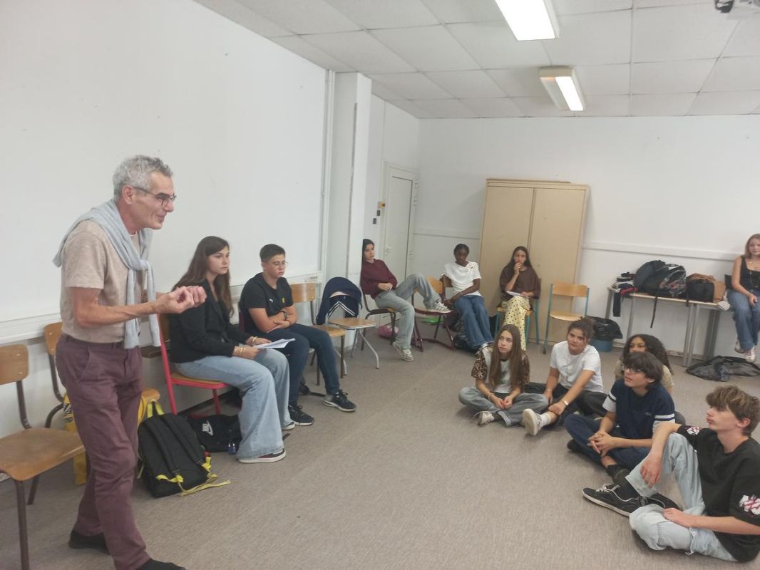 les collégiens de jasmin enchantent le théâtre de ducourneau