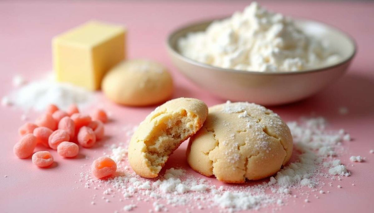 Dégustez des cookies aux pralines roses pour un moment gourmand