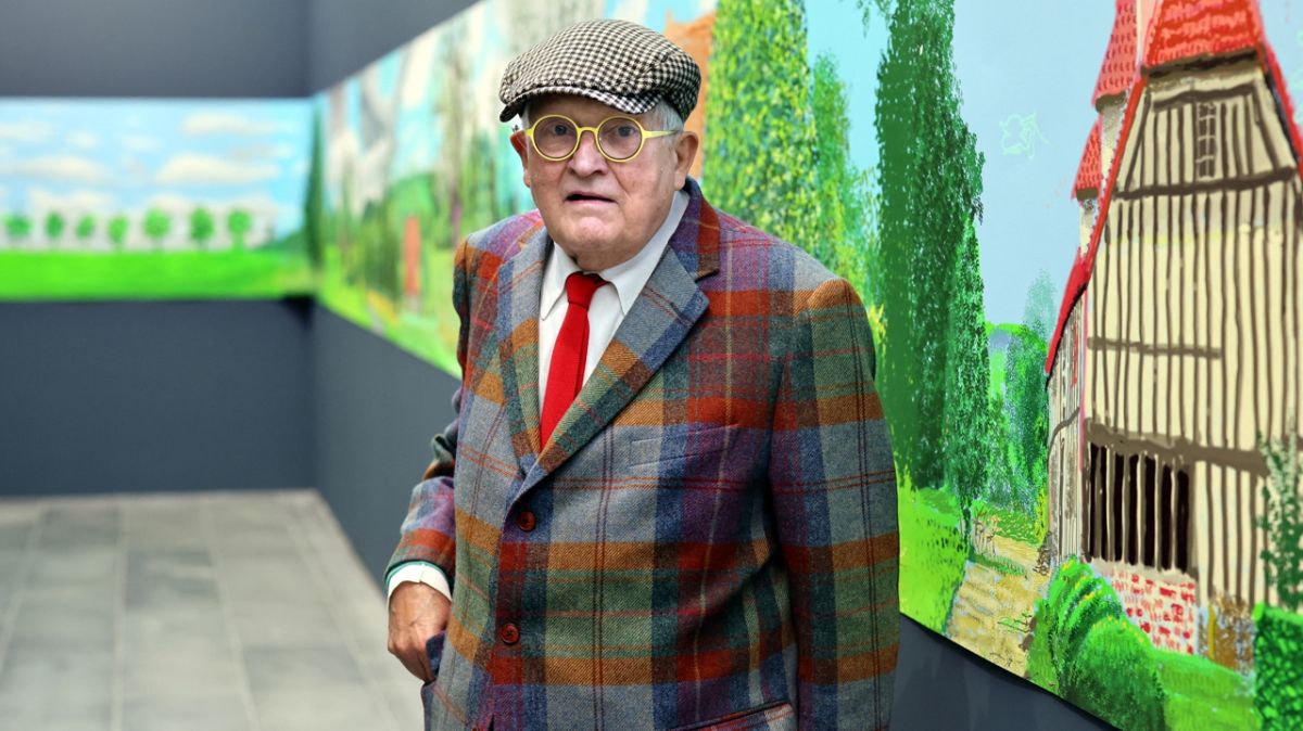 David Hockney, maestro de la peinture, s'est éteint à 88 ans
