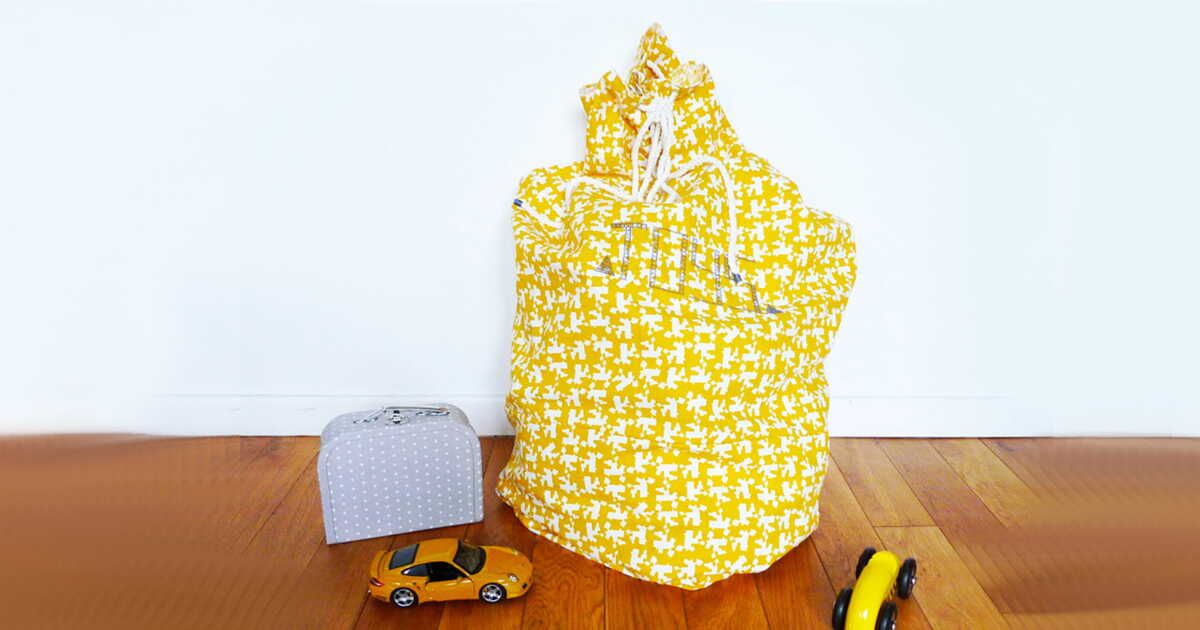 Le sac à jouets taille XXL : une révolution pour l'organisation des chambres d'enfants