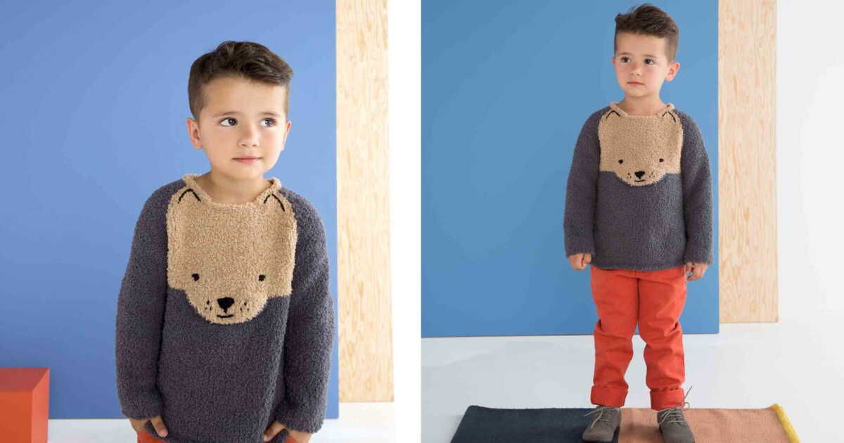 Le pull nounours, un tricot réconfortant à réaliser soi-même