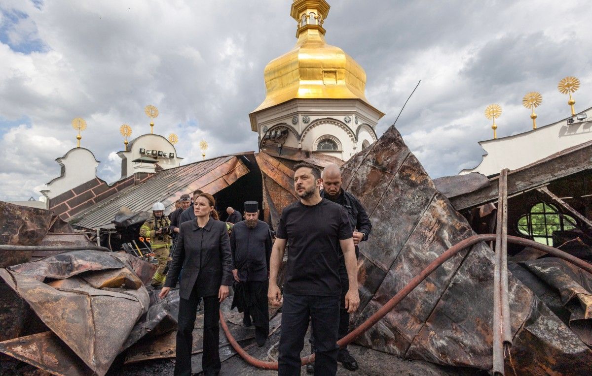 Kiev sous le choc après l'attaque de sa cathédrale emblématique