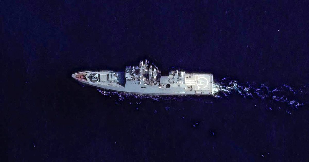 Incident maritime : un yacht britannique pris pour cible par une frégate russe