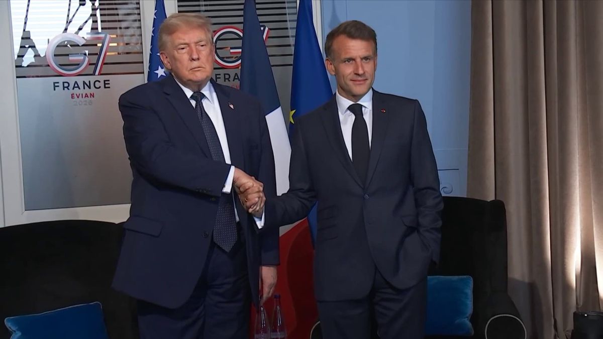 Conférence de presse du G7 : Macron et Trump se retrouvent à Versailles pour une discussion cruciale