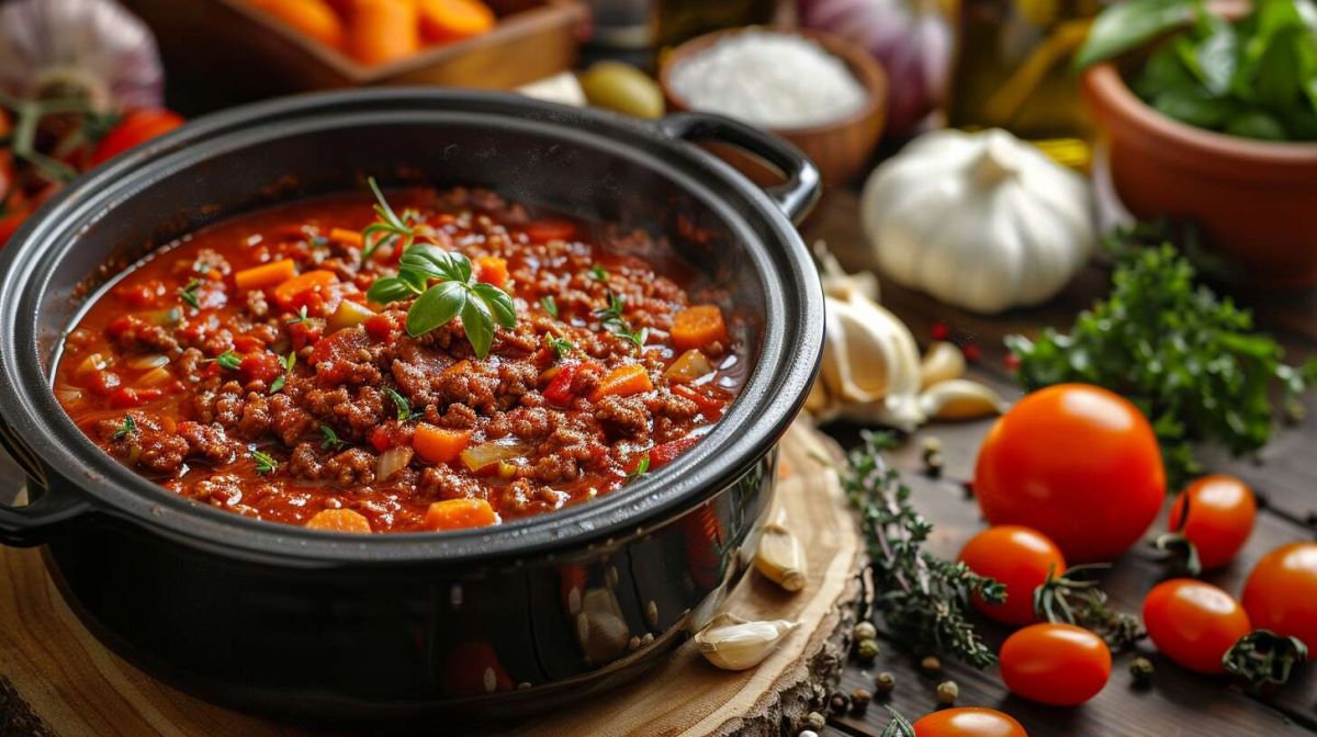 La sauce bolognaise à l'italienne revisitée au Cookeo : un délice rapide