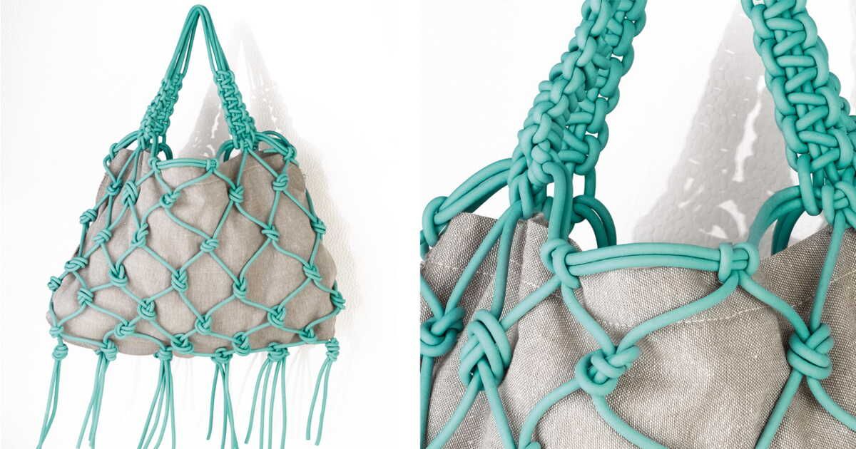 Un voyage bohème avec le sac à franges en macramé