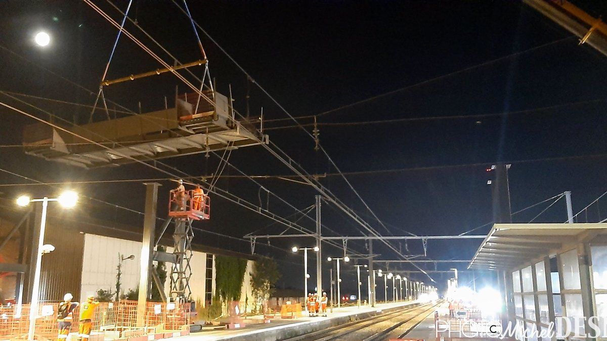 Agde se modernise avec la nouvelle passerelle SNCF