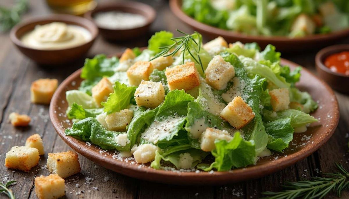 Découvrez la meilleure recette de salade César maison : savoureuse et rapide