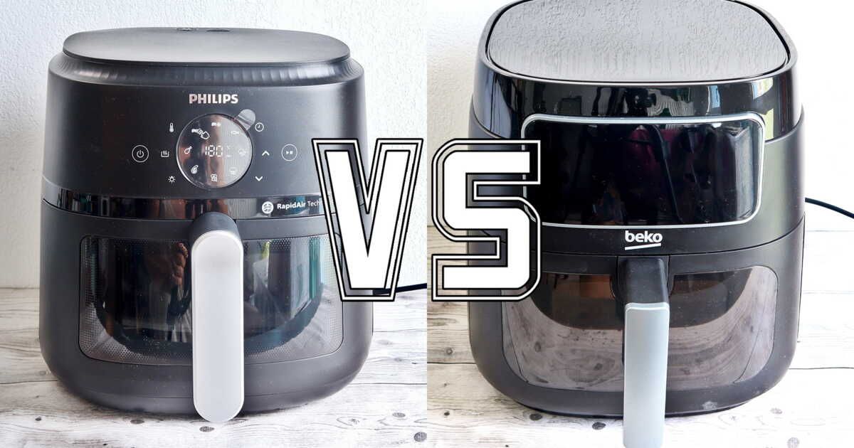 Philips NA221/00 vs Beko FRL3374B : quel airfryer choisir pour une cuisine saine et sans complexe ?