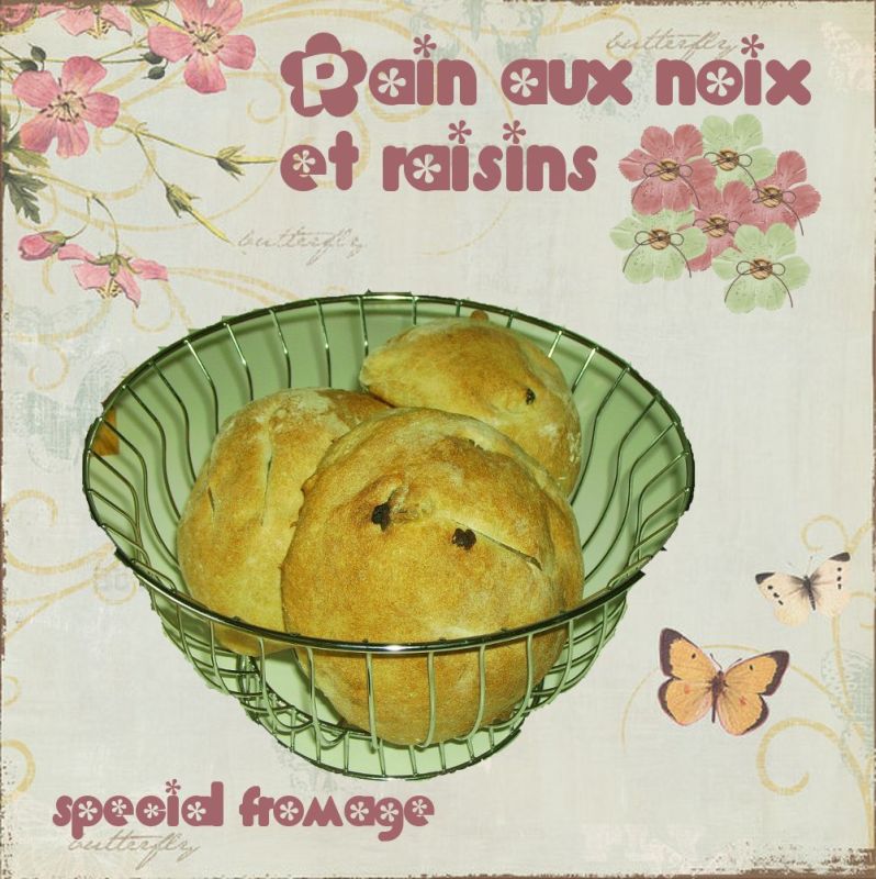 Petits pains aux noix et raisins : un accompagnement parfait pour le fromage