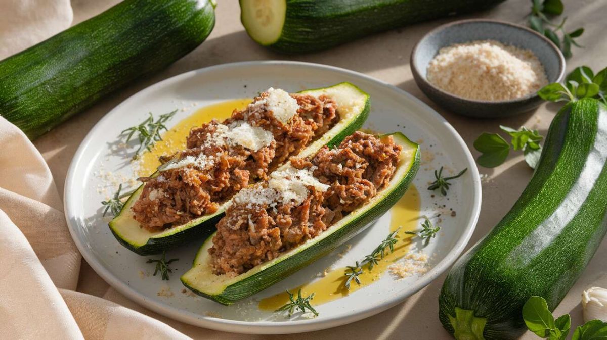 Des courgettes farcies qui régaleront vos convives en un rien de temps