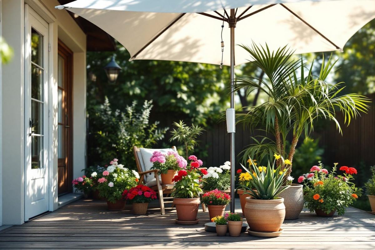Transformez votre terrasse en havre de fraîcheur cet été avec deux gestes simples