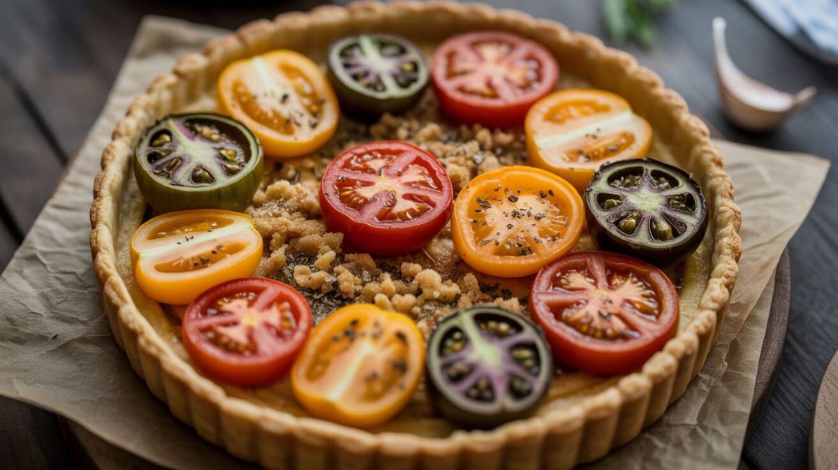 l'astuce simple de laurent mariotte pour faire une tarte à la tomate savoureuse et facile à réussir