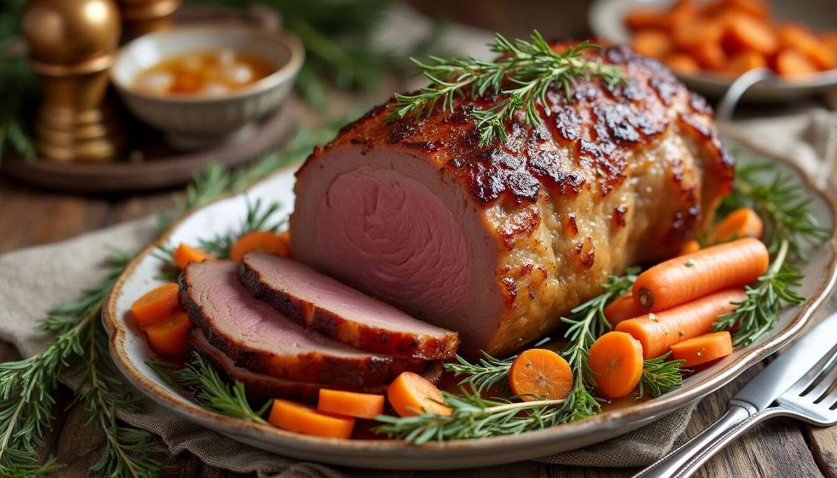 Rôti de veau au cidre : une recette réconfortante de grand-mère